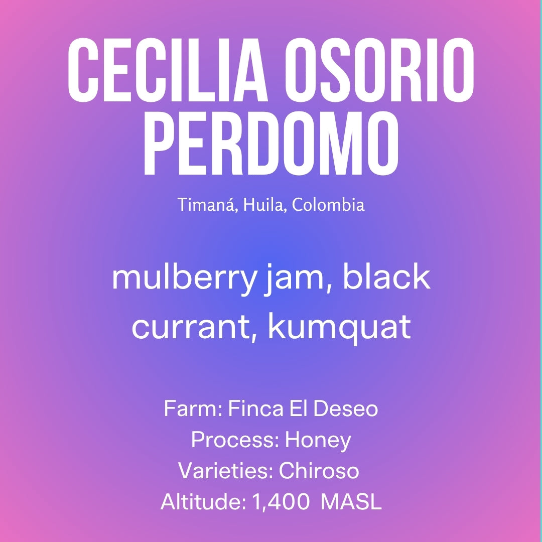 Photo of Cecilia Osorio Perdomo, Chiroso Honey, Condor Huila Graduation Auction - Colombia