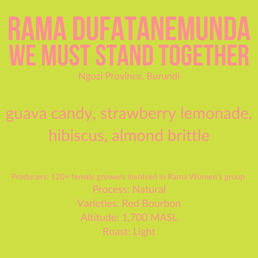 Photo of Rama Dufatanemunda, Natural Red Bourbon - Burundi