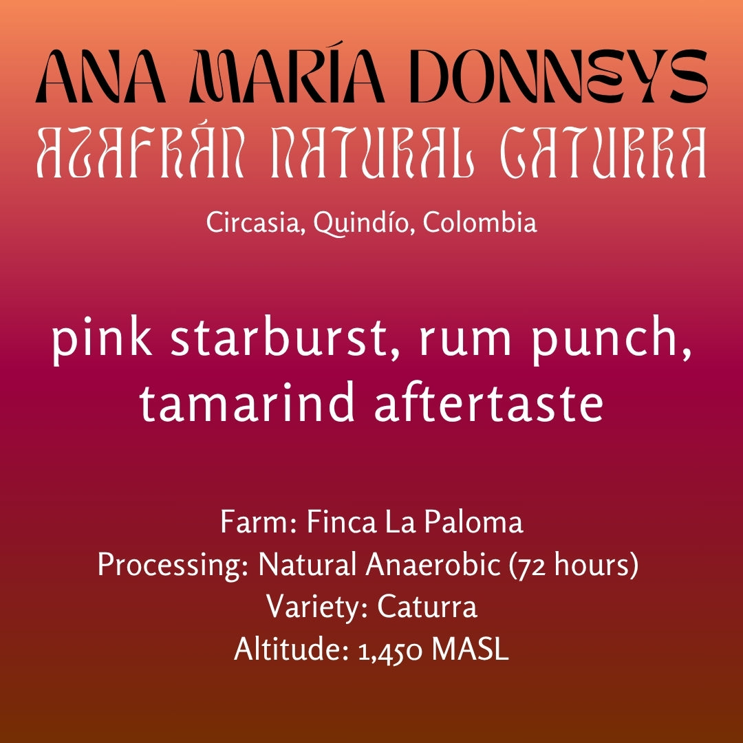 Photo of Ana María Donneys, Azafrán Natural Caturra