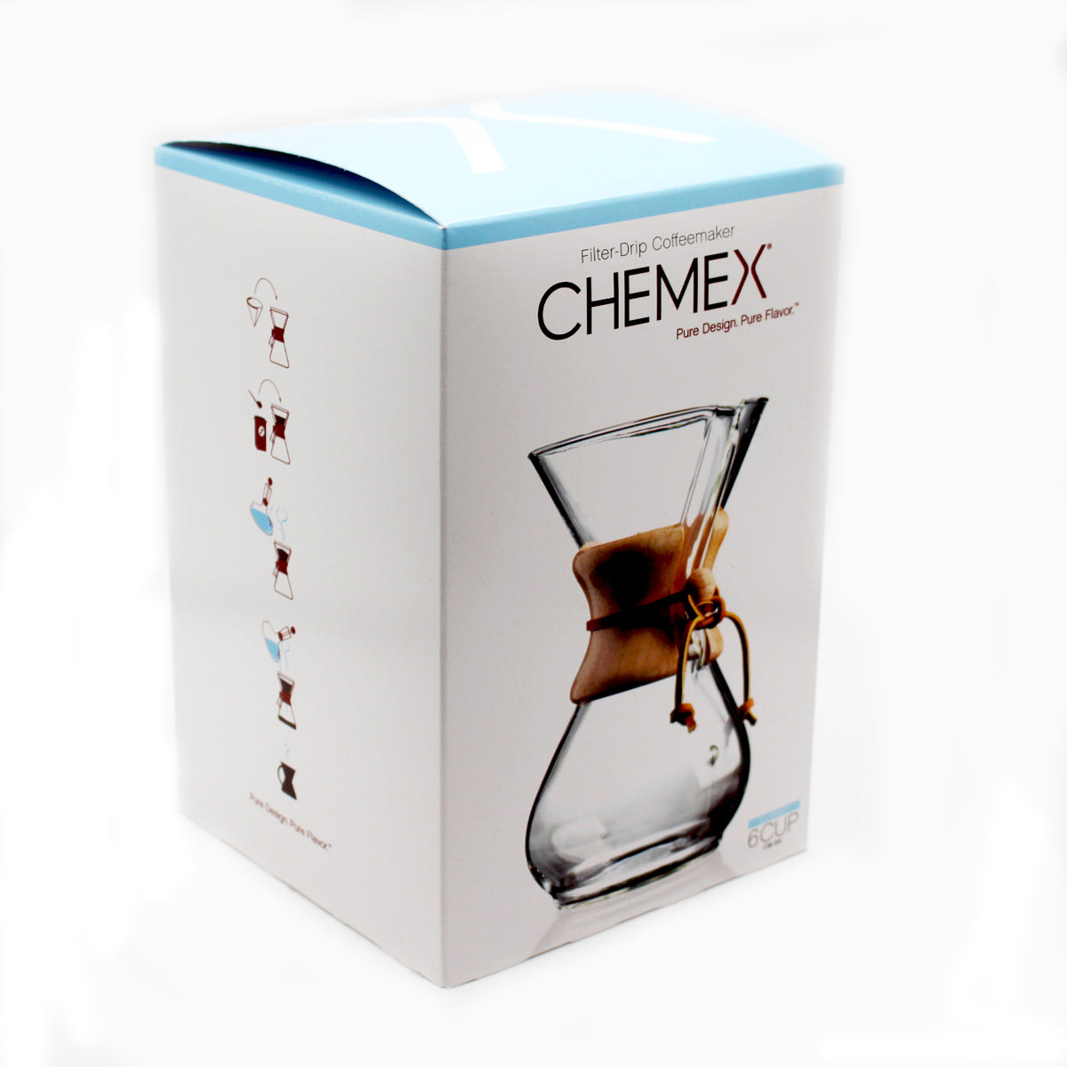 Kit Vintage | Chemex + Grains + 6 tasses | Chacun Son Café | B Corp
