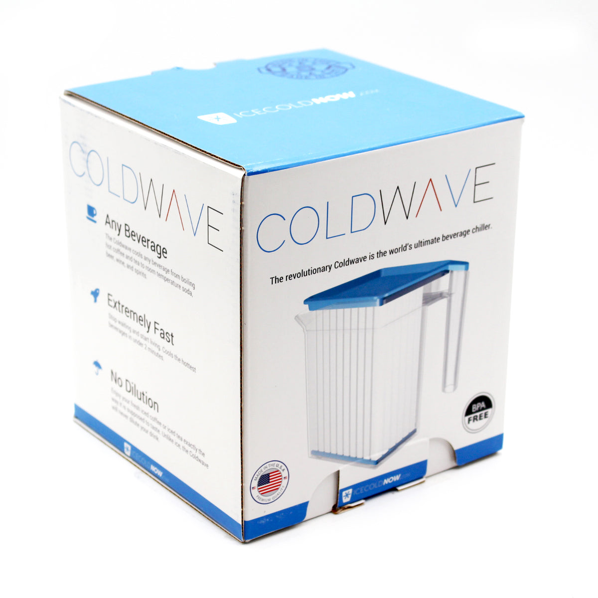 Perfect Iced Coffee in 2 Minutes with The Coldwave Beverage Chiller - I  Need Coffee