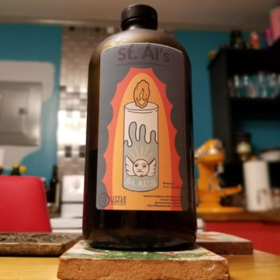 St. Al's cold brew jar