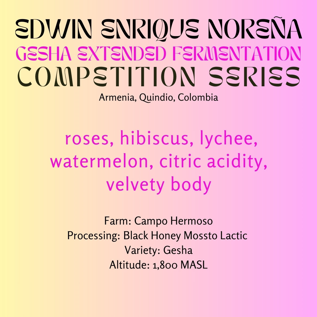 Photo of Edwin Enrique Noreña - Black Honey Gesha - Competition Series - Colombia