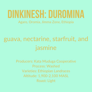 Dinkinesh: Duromina