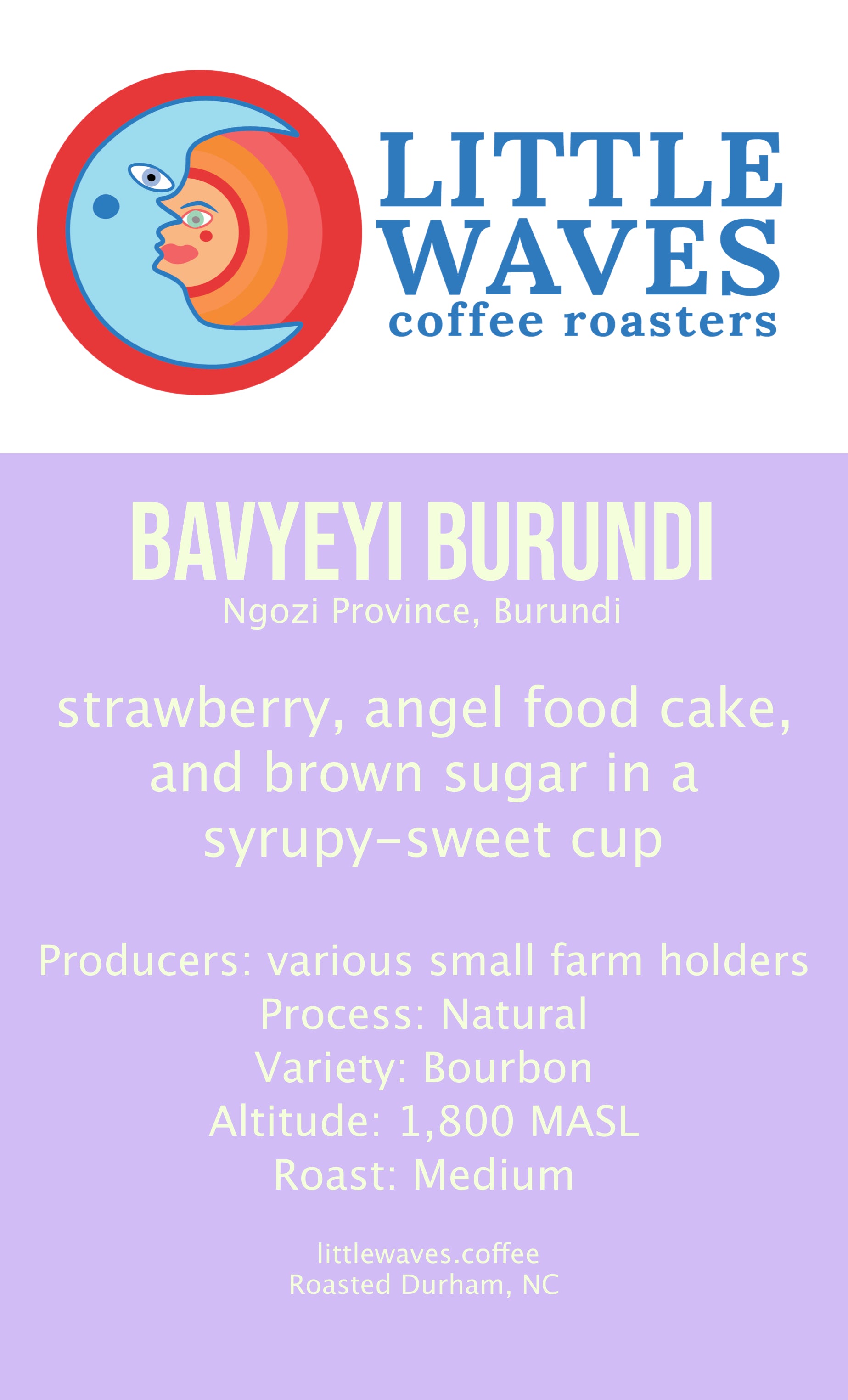 Bavyeyi Burundi Natural